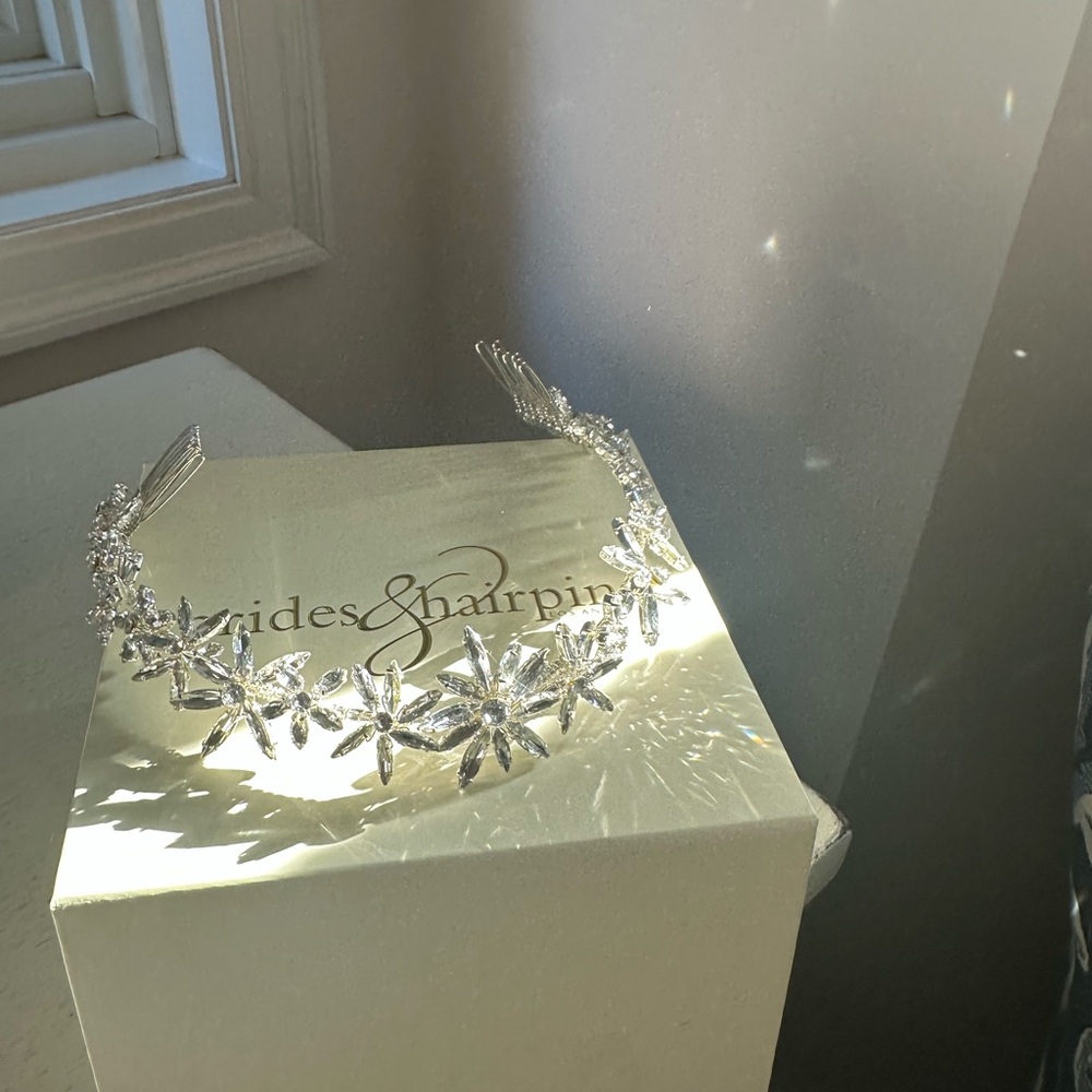 Bridal/Formal Crystal Floral Headband